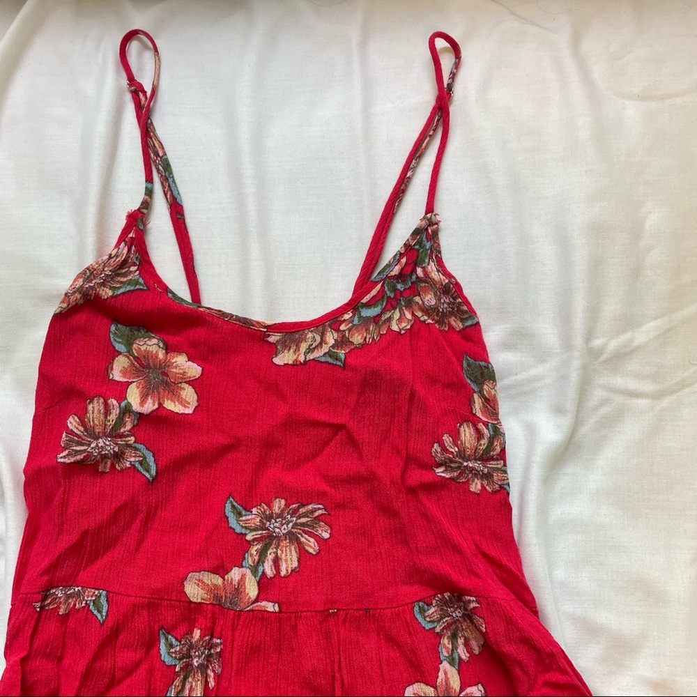 LULUS floral mini dress size medium